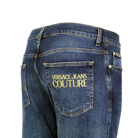 versace collection stretch denim jeans|Versace Jeans couture outlet.